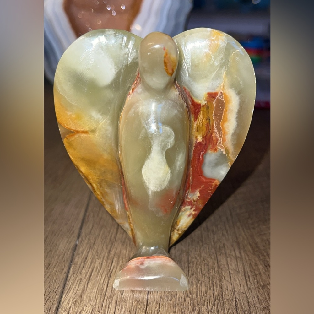 Green Onyx Angel